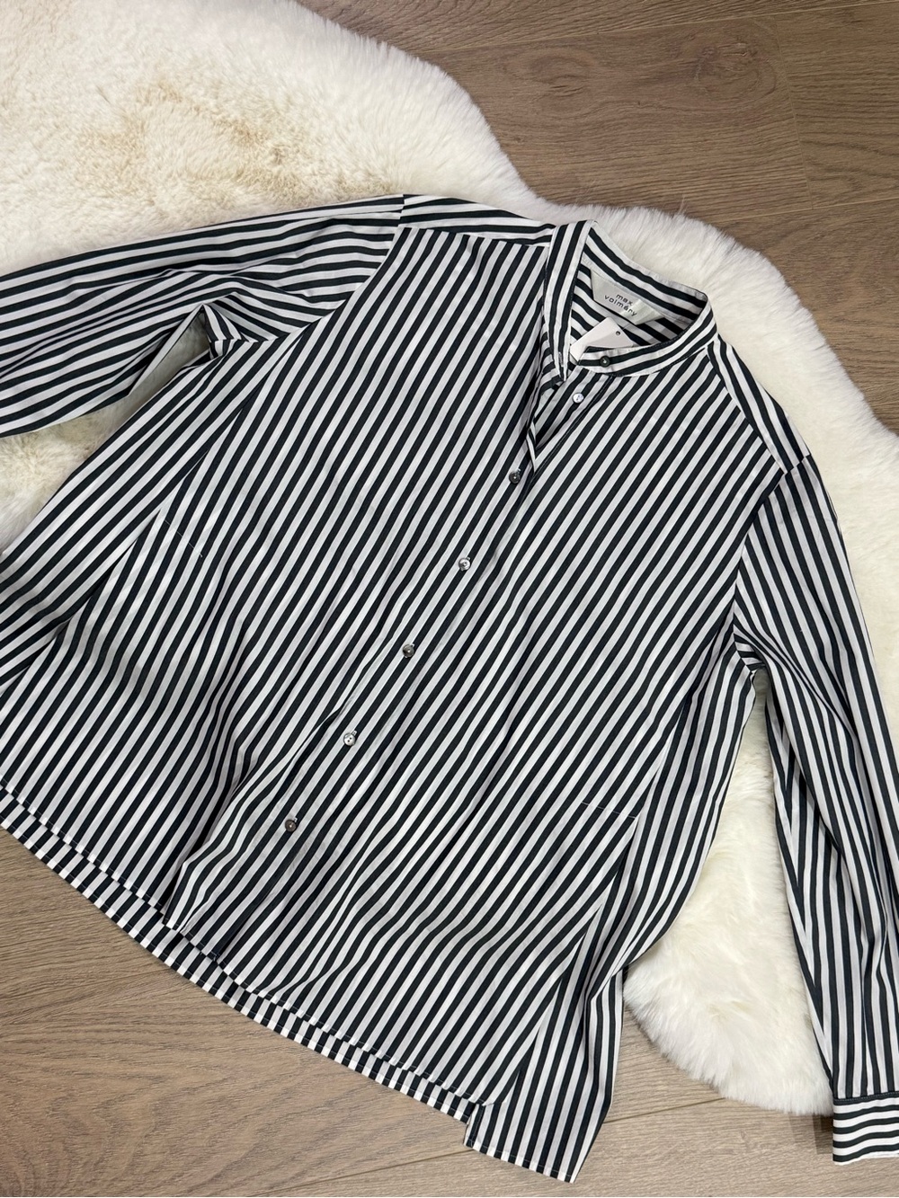 Striped Button-Up Shirt - Picture 11 of 16